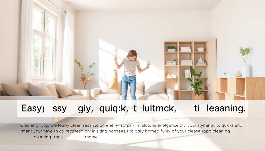 10 Simple Cleaning Habits That Keep Your Home Fresh Every Day