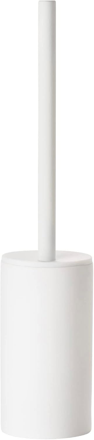 Zone Solo 330241 Toilet Brush, White, H: 17.7 inches (44.8 cm), D: 3.3 inches (8.4 cm), Toilet Brush