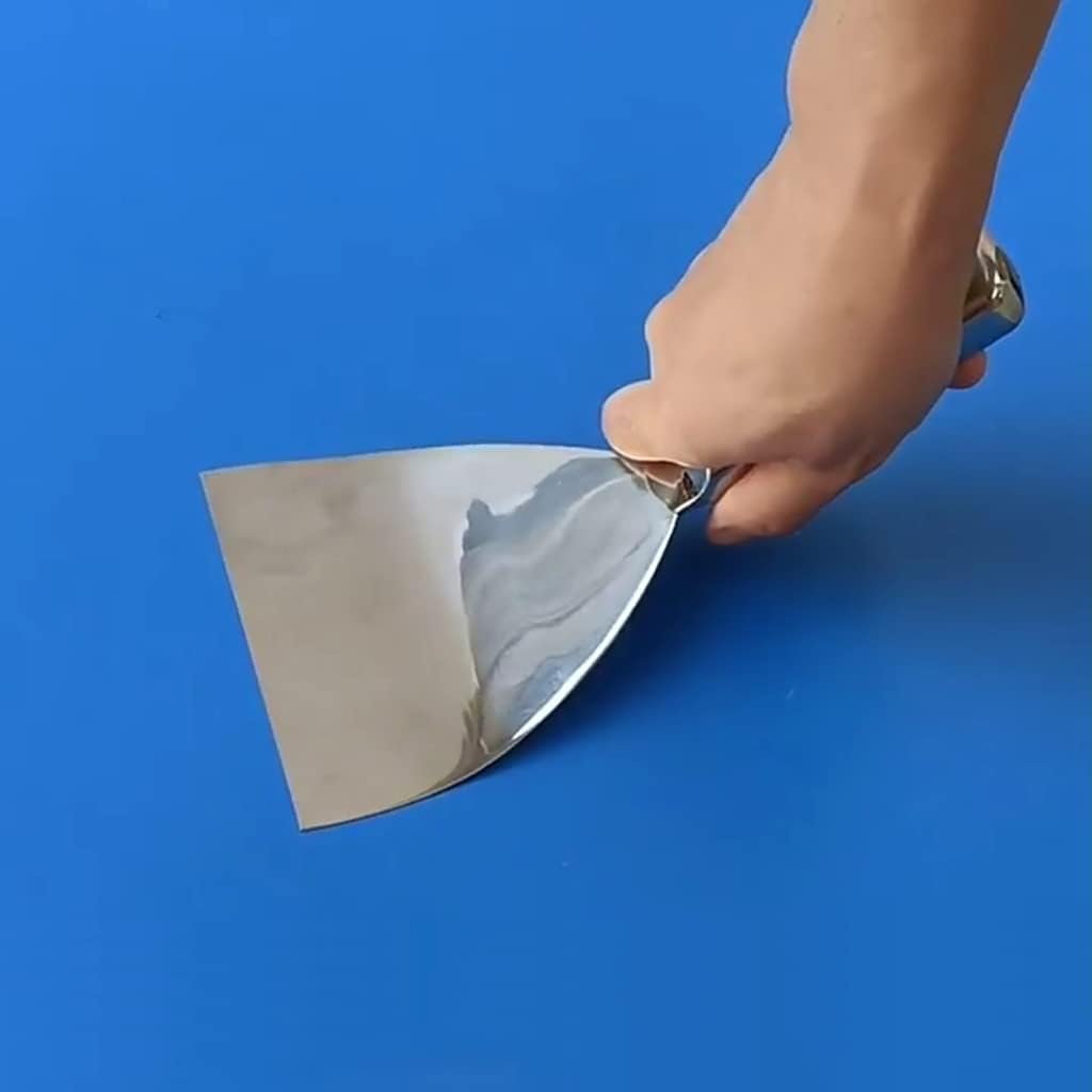 Flex All Stainless Steel Joint Knife Putty Scraper,6-Inch Professional Grade 420 stainless steel, All-Metal, Precision Ground Edge Putty Knife Tape Knife (6")
