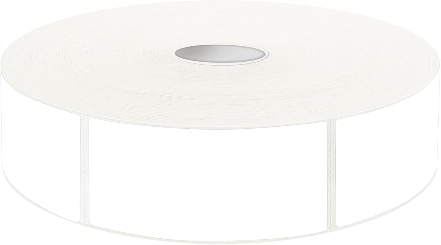 1200 Blank Removable Freezer Labels Water Oil Resistant with Perforation Line for Food Containers Jars Pantry Organization (Ink Quick-Dry，1” x 2”)