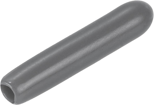 uxcell 20pcs Rubber End Caps 2mm(1/16") ID Vinyl PVC Round Tube Bolt Cap Cover Screw Thread Protectors Dark Grey