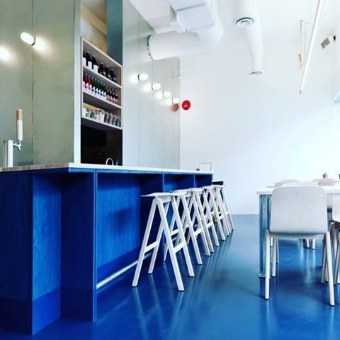 Coloredepoxies 10006 Dark Blue Epoxy Resin Coating Made with Beautiful and Vibrant Pigments, 100% solids, For Garage Floors, Basements, Concrete and Plywood. 3 Quart Kit