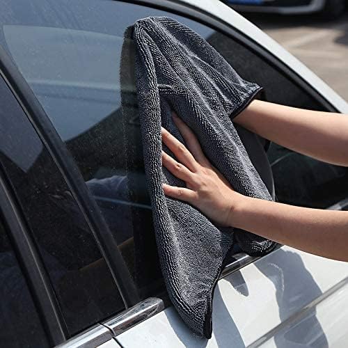 SOFTBATFY Great Very Absorbent Microfiber Car Drying Towel 36 x 24inches,Shiny Wipes Shower Wall Cleaning Cloths Without Streaks, Scratches (36 x 24inches*1pack)