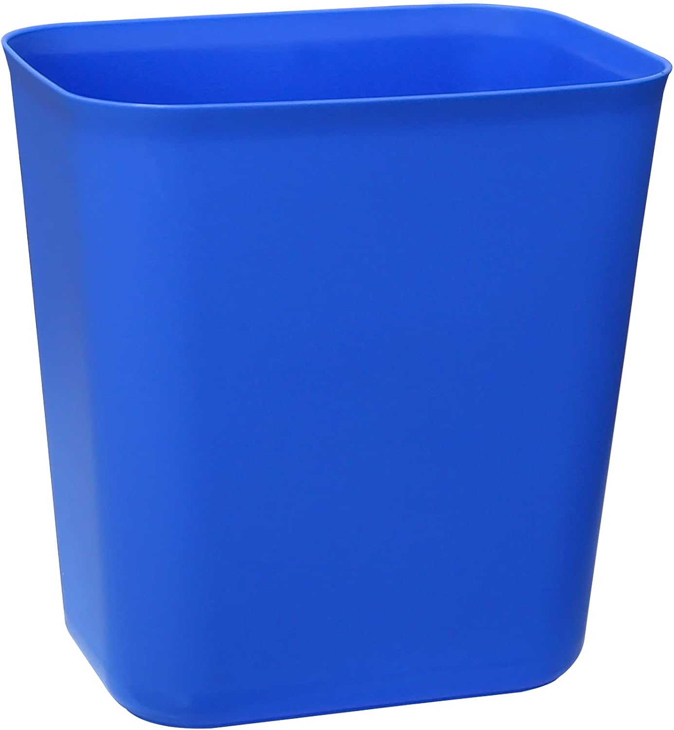 Nipogear 3 Gallons Efficient Trash Can Wastebasket, Fits Under Desk, Kitchen, Home, Office (Blue, 3 Gallons)
