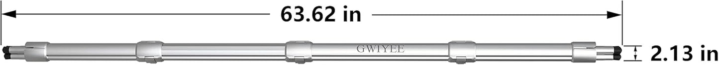 Aluminum Collapsible Clothing Rack, Porbatle Clothes Drying Rack, Laundry Drying Rack, Foldable Clothes Rack