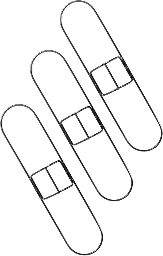 Matthew Cleaning Universal Commercial Clip-on Wire Industries Dust Mop Frame, 24 inch ( Pack of 3) Sold Seperately,Perfect for Floor Cleaning Home/Office/Lobby/Bathroom/Kitchen/Janitor