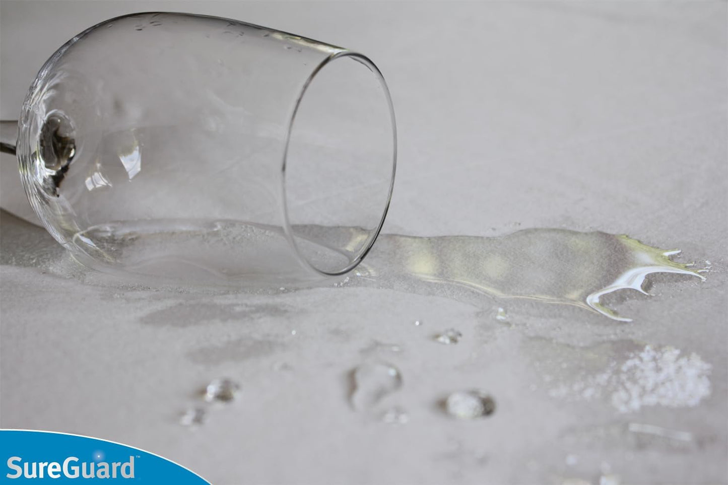 SureGuard Full Extra Long (XL) Mattress Protector - 100% Waterproof, Hypoallergenic - Premium Fitted Cotton Cover - Smooth