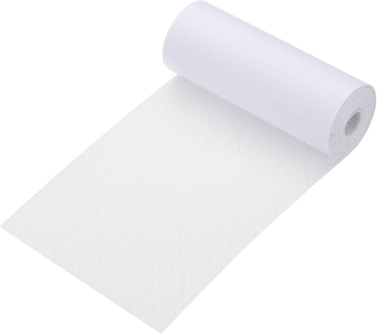 PATIKIL 70x4.4 Inch Linen Repair Tape, Repair Fabric Patch Self Adhesive Couch Patch Line Repair Patch for Furniture Sofa Car Seats Office Chairs, White