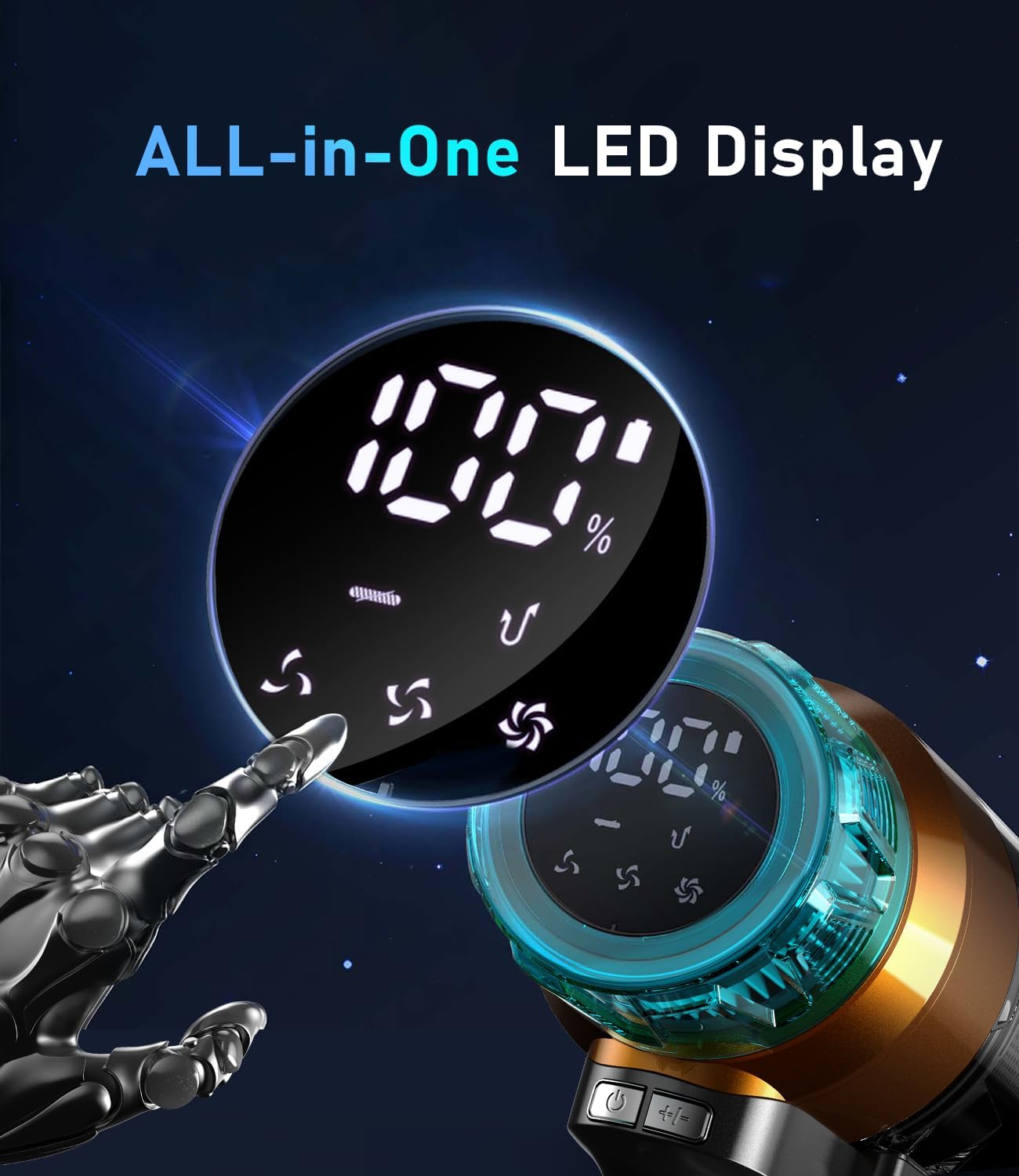 Cordless Vacuum Cleaner for Home 600W 55Kpa Upgraded Powerful Stick Vacuum Up to 60Mins, Anti-Tangle & Wall Mount Charging, 8 in 1 Lightweight Vacuum Cleaners for Home/Pet Hair/Carpets/Floors