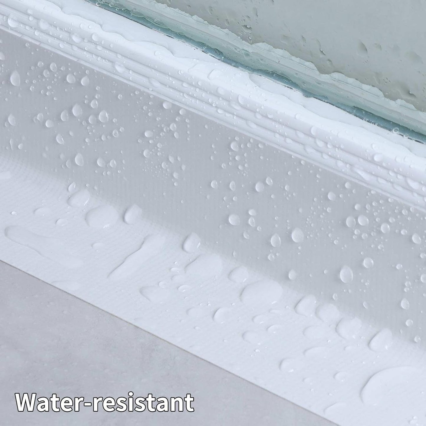 2Pack Duct Tape Heavy Duty Single Sided, Strong Adhesive High Strength, Waterproof Mesh Tape for Indoor Outdoor Repairing Sealing Bonding, Easy Use Hand Tearable, 3.15 Inch x 33 Feet, White