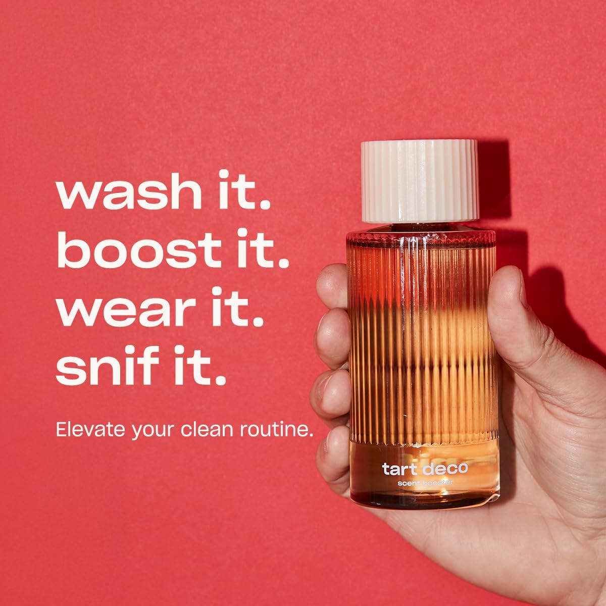 Snif Tart Deco Scent Booster, Juicy, Sophisticated Cherry Scent, 25 Loads, Non-Irritating to Skin, Clean, Non-Toxic, Vegan, Cruelty Free, 8.5oz