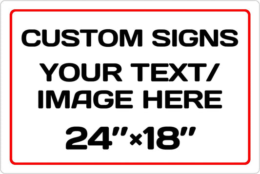 Personalized signs,Aluminum Weatherproof Metal Sign,Optional reflective,Personalized Text And picture Here,for garden, door sign, business,factory