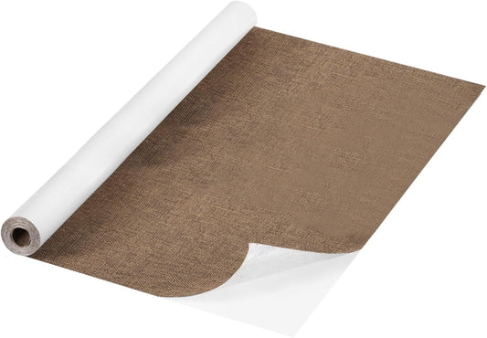 Repair Patches Repair Tape Self-Adhesive DIY Repair Patch Linen Gear Patch for Sofa, Furniture, Chair, Clothing,Tents,35x79 Inch,Brown