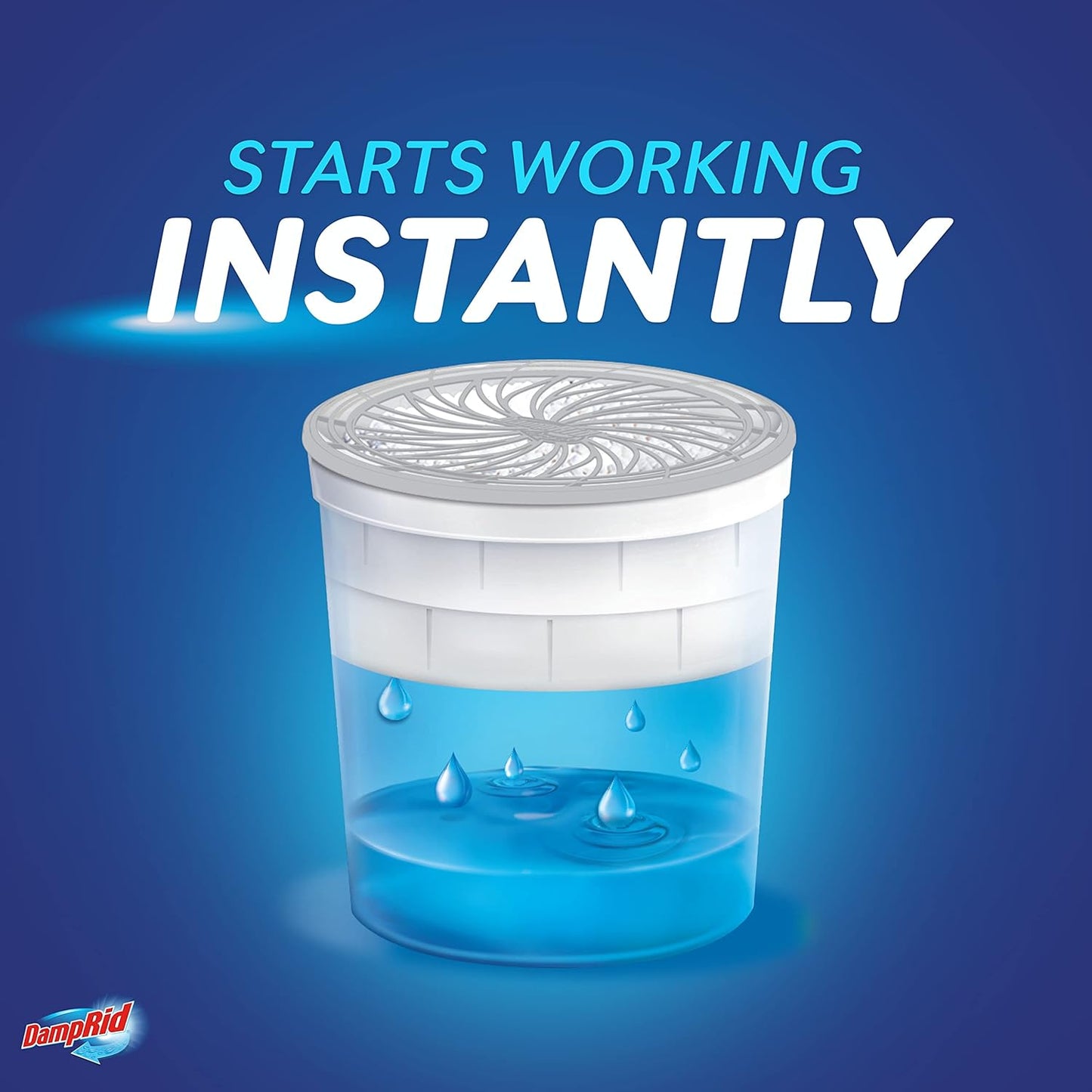 DampRid Refill Bag, 42 oz., 4-Pack - Fragrance Free Moisture Absorbers for Rooms with Excess Humidity, Long-Lasting, Inhibits Mold & Mildew