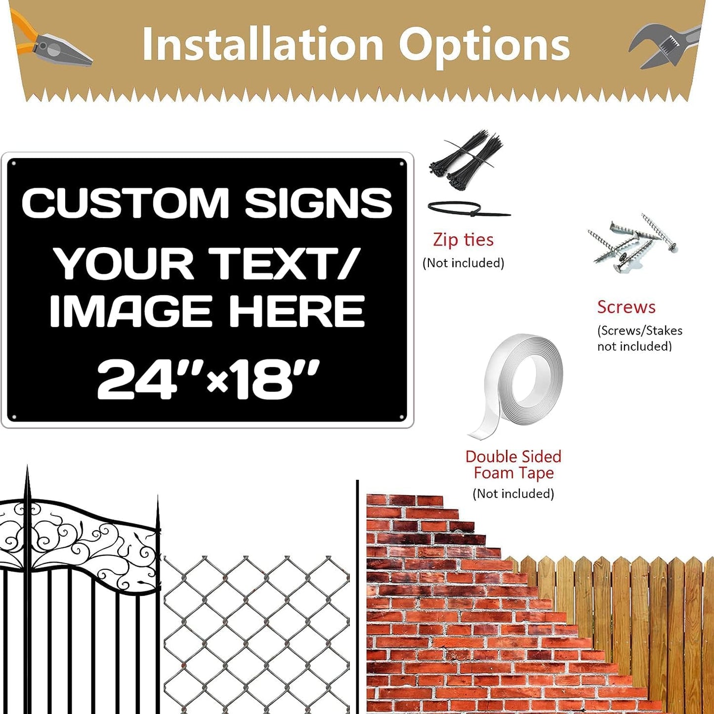 Custom christmas decorations,Aluminum Weatherproof Metal Sign,Optional double-sided ,reflective, Multiple Sizes Custom Personalized Text And picture Here,Traffic Regulation Horizontal Street Signs,hazard sign,garden sign