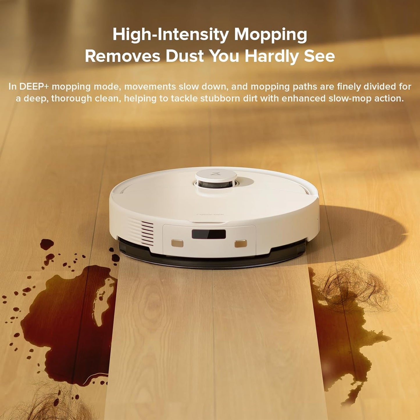 roborock Q10 X5 Robot Vacuum and Mop Combo, 10,000 Pa HyperForce, Dual Anti-Tangle System, Auto Mop Lifting, JawScrapers Brush & High-Intensity Mop, Reactive Tech Obstacle Avoidance, PreciSense LiDAR