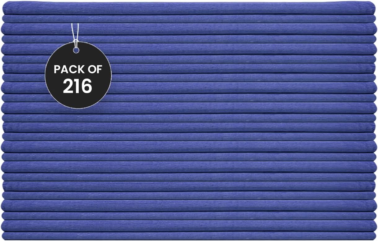 Shop Towels (Blue, 216) - Bulk Cleaning Towel in a Bag, Mechanic Cotton Wipes for Car Maintenance, Auto Mechanics & Garage, Wipe Grease & Oil, Machine Wash & Reusable