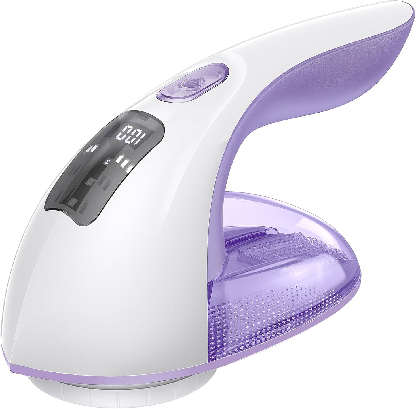 Rechargeable Fabric Shaver and Lint Remover, 3-Speed Adjustable Sweater Shaver with 6-Leaf Replaceable Stainless Steel Blades, 2.6Inch Large Mesh, Removable Bin for Clothes Fuzz, Lint, Pills, Bobbles