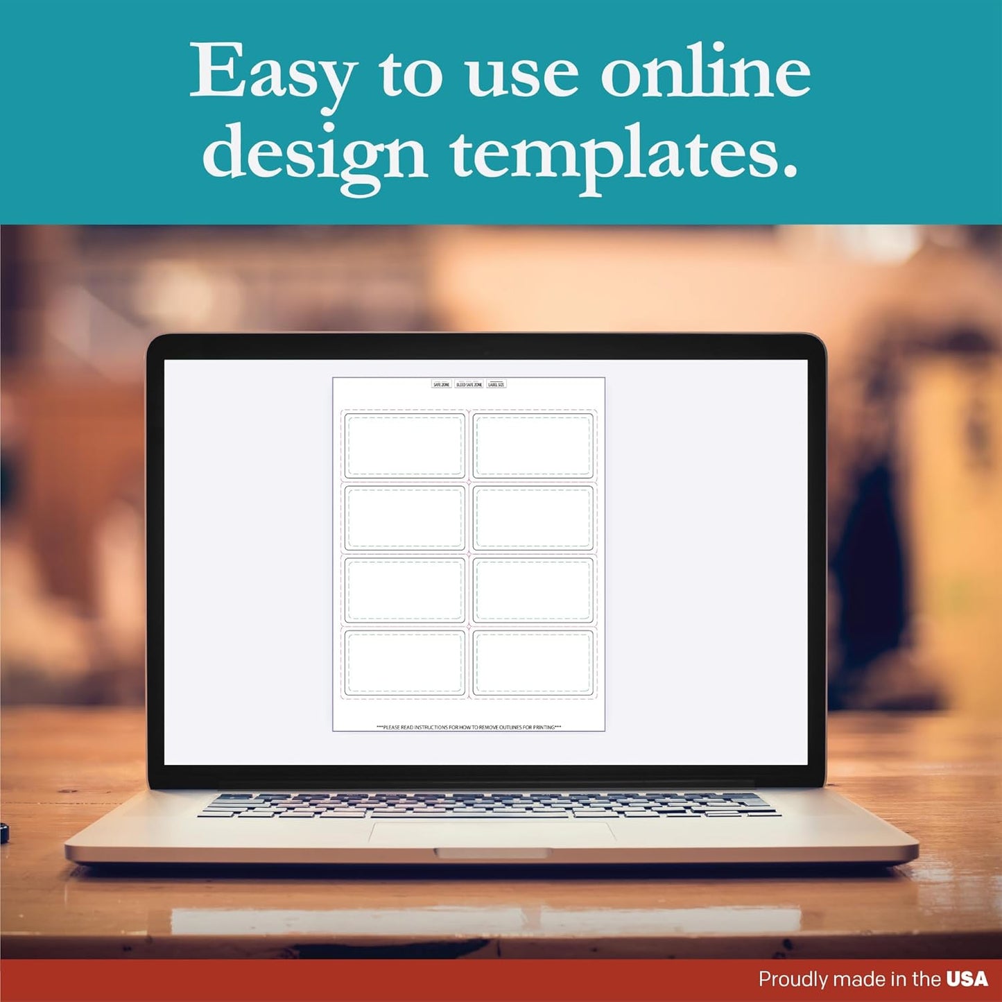 Premium Label Supply White Sticker Mailing Labels – 3.75" x 2" – Laser/Inkjet Compatible – (8 per Sheet), 1000 Sheets – 8,000 Total Adhesive Labels