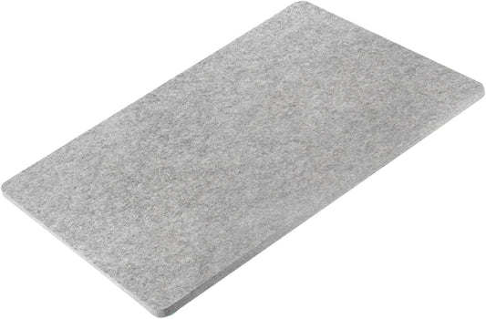 PATIKIL Wool Pressing Mat, 24" x 17" Wool Ironing Pad Blanket 0.5" Thickened Heat Resistant Quilting Ironing Pad for Quilters Sewing Craft, Grey