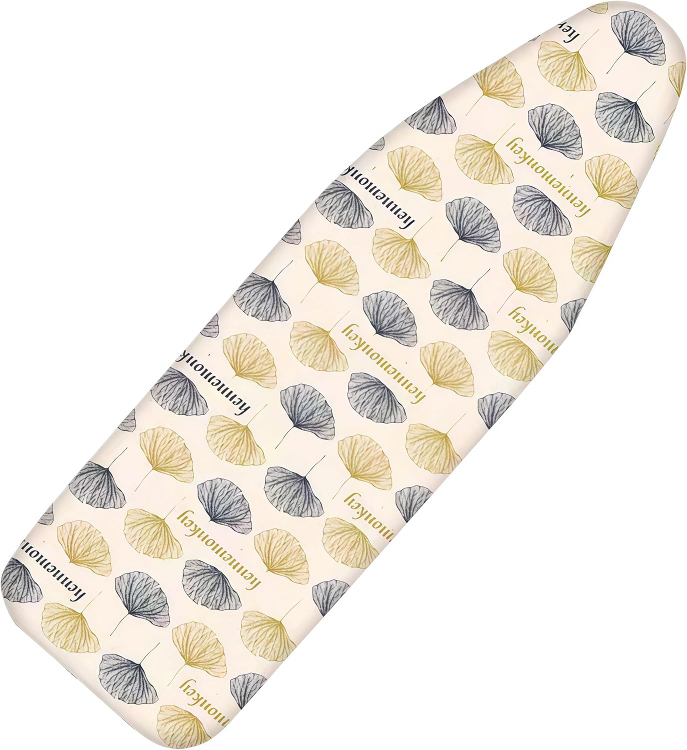 Ironing Board Cover with Two 5MM Thick Feltpads,15"x48"Heat Resistant Replacement Ironing Board Cover and Pad,Fits Standard Ironing Boards,Durability and Easy to Install