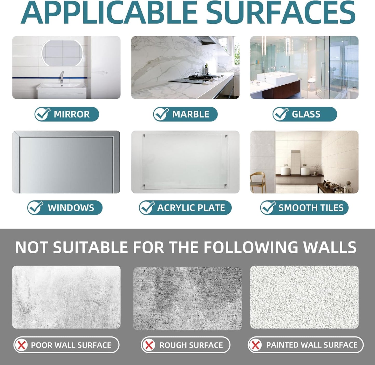 Antimbee Suction Cup Hooks,10 Pack Wreath Hangers for Front Door, Removable Small Suction Cups for Shower, Bathroom, Glass, Door, Windows, Kitchen-Up to 11 lbs on Smooth Surface (Transparent Orange)