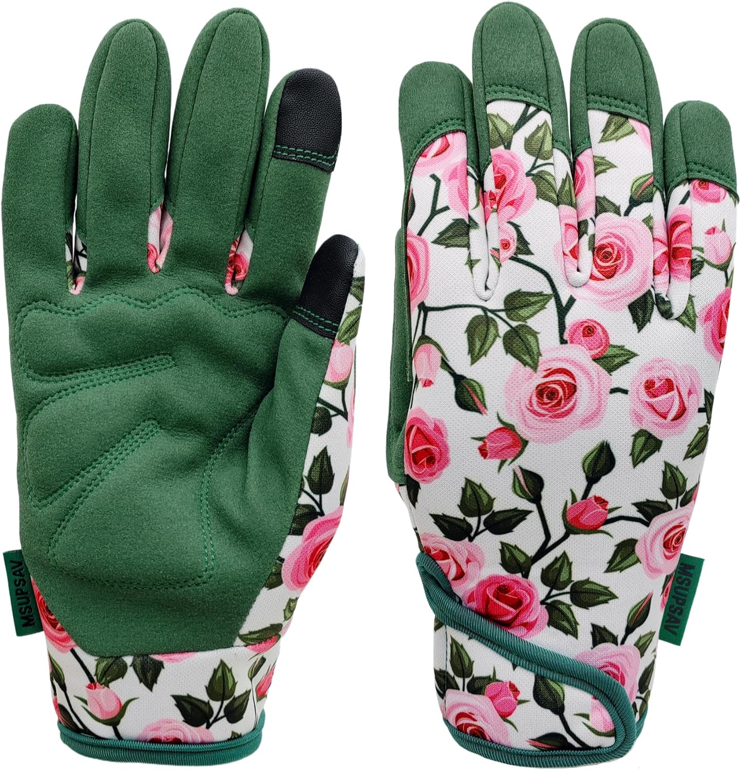 Thorn Proof&Puncture Resistant Gardening Gloves with Grip,Garden Gloves for Women, Leather Work Gloves,Gifts