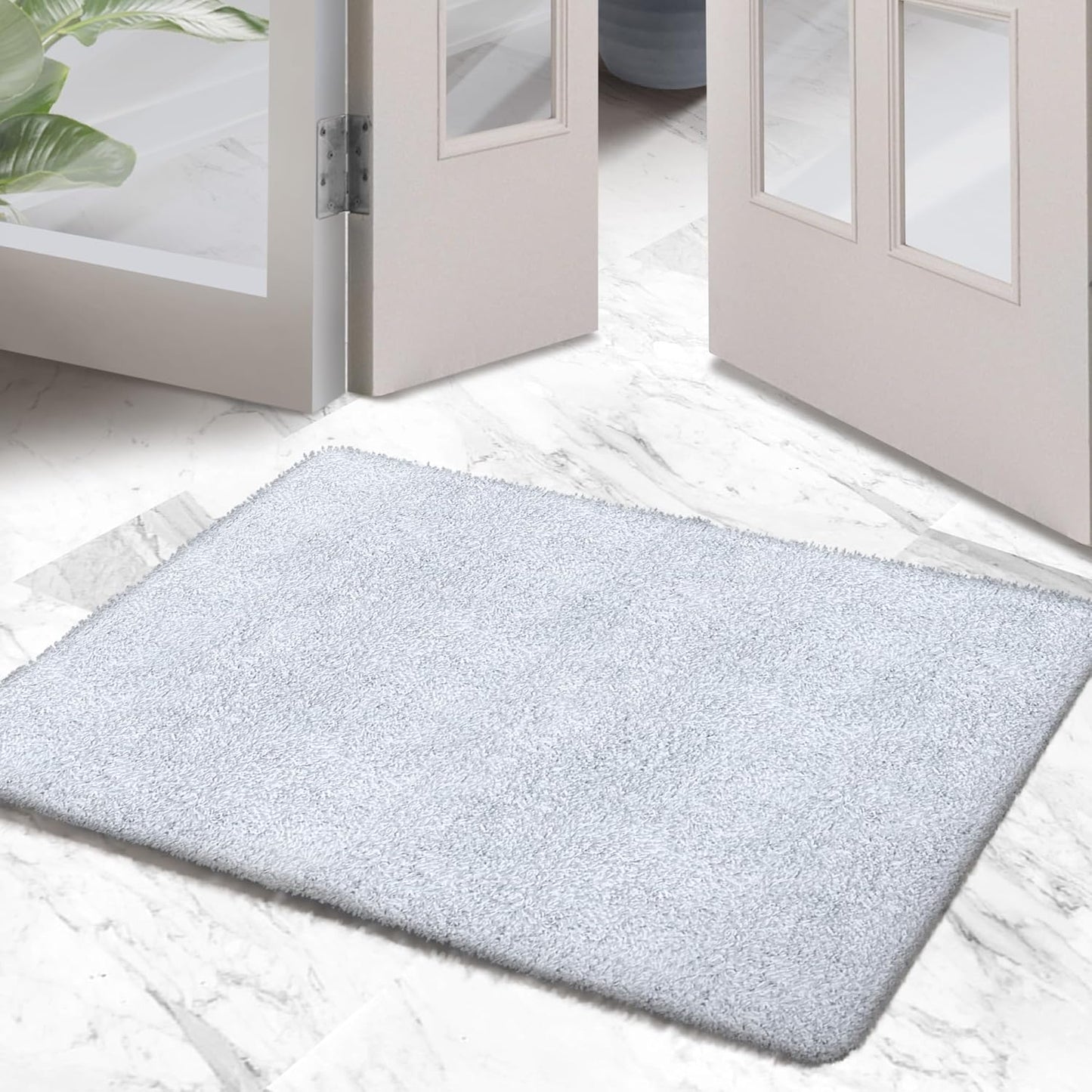 Premium Microfiber Indoor Door Mat – 24"x36" Washable Entry Mat, Non-Slip, Waterproof Backing, Super Absorbent, Low Profile Entryway Doormat for Indoor Entrance