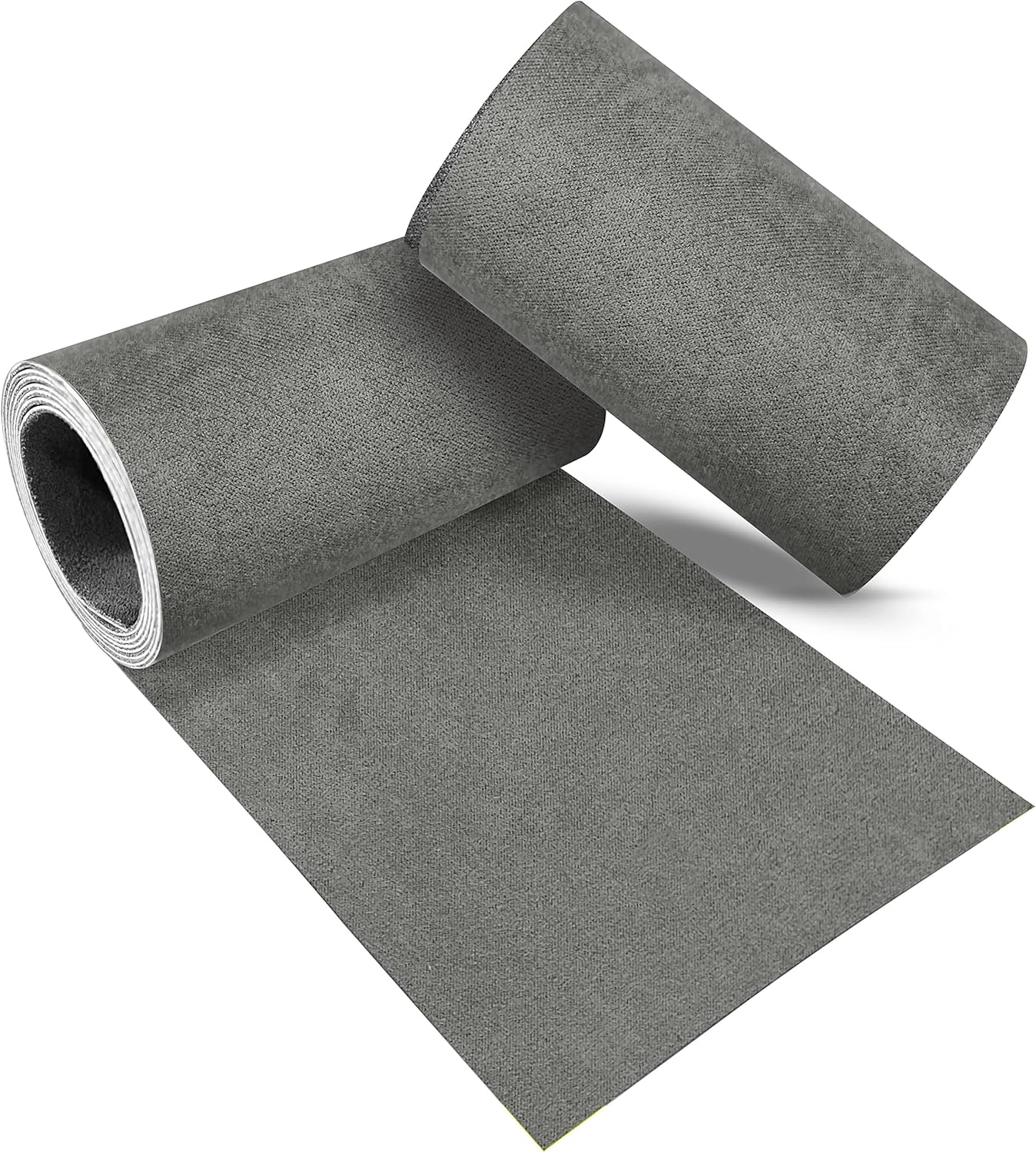 Velvet Repair Patch, Self-Adhesive Flannel Fabric Patch, Multi Colors, Microfiber Patch，Can be Used to Patch Sofas, Car Seats, Handbags, Jacket Holes and Tears (Greenish Grey)