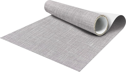 Fine Linen Fabric Patches, Self-Adhesive, 12x40 Inch, Multi Color, for Sofa & Clothes Repair